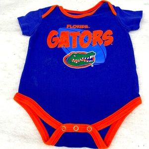 Florida Gator gen 2 onesie bodysuit baby sz 6-9 mos